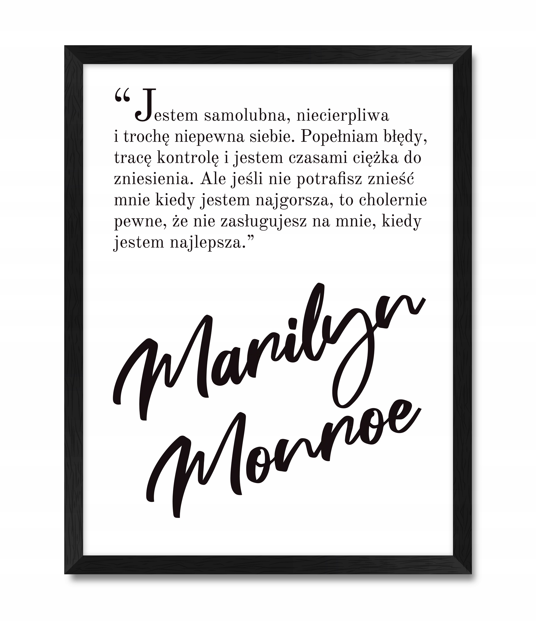 

Modne obrazy na ścianę do salonu Marilyn Monroe
