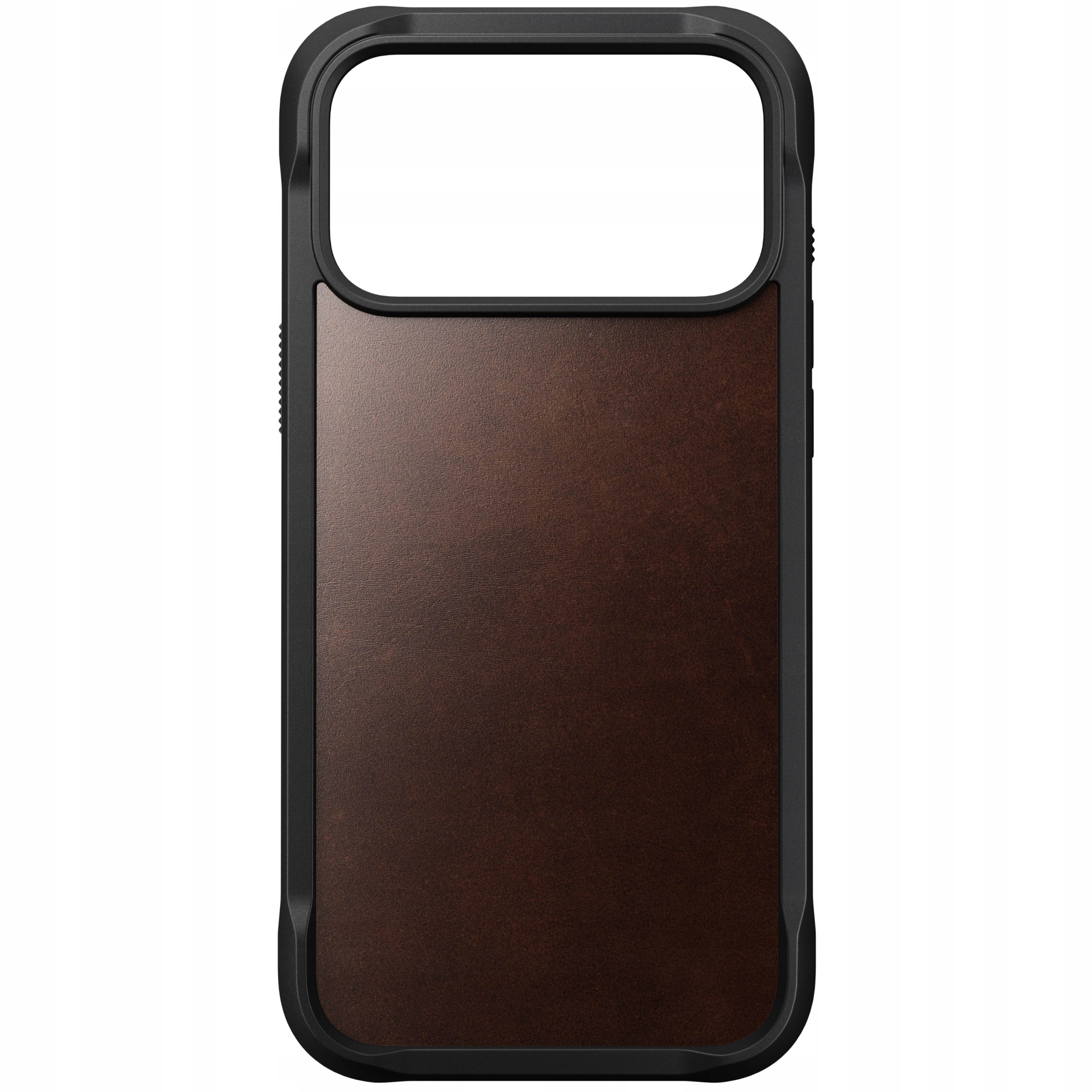 Skórzane etui Nomad Rugged Leather iPhone 17 Pro Max Horween rust. brąz