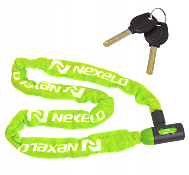 ZAPIĘCIE ROWEROWE BLOKADA ROWERU ŁAŃCUCH 6x120 CM Model 8458