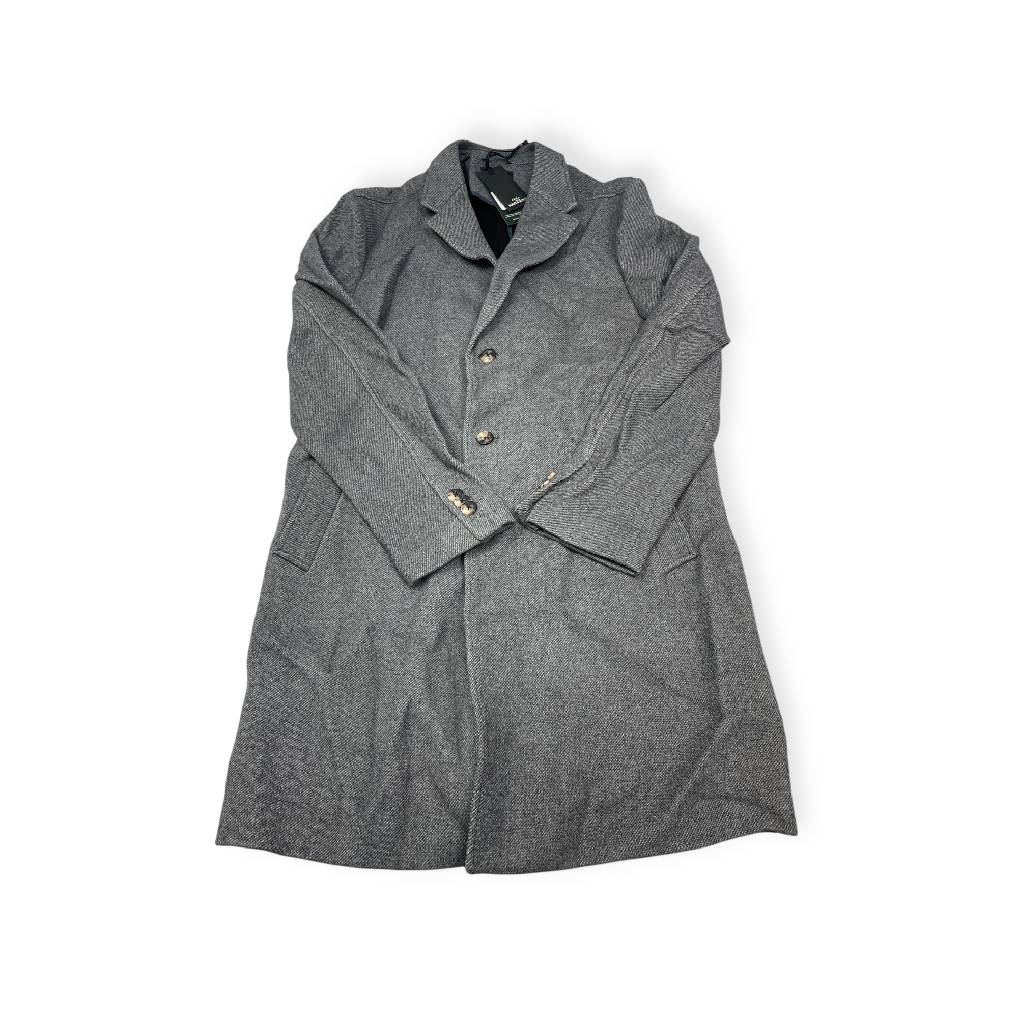 Pánský vlněný kabát s knoflíky Rodd & Gunn 3XL