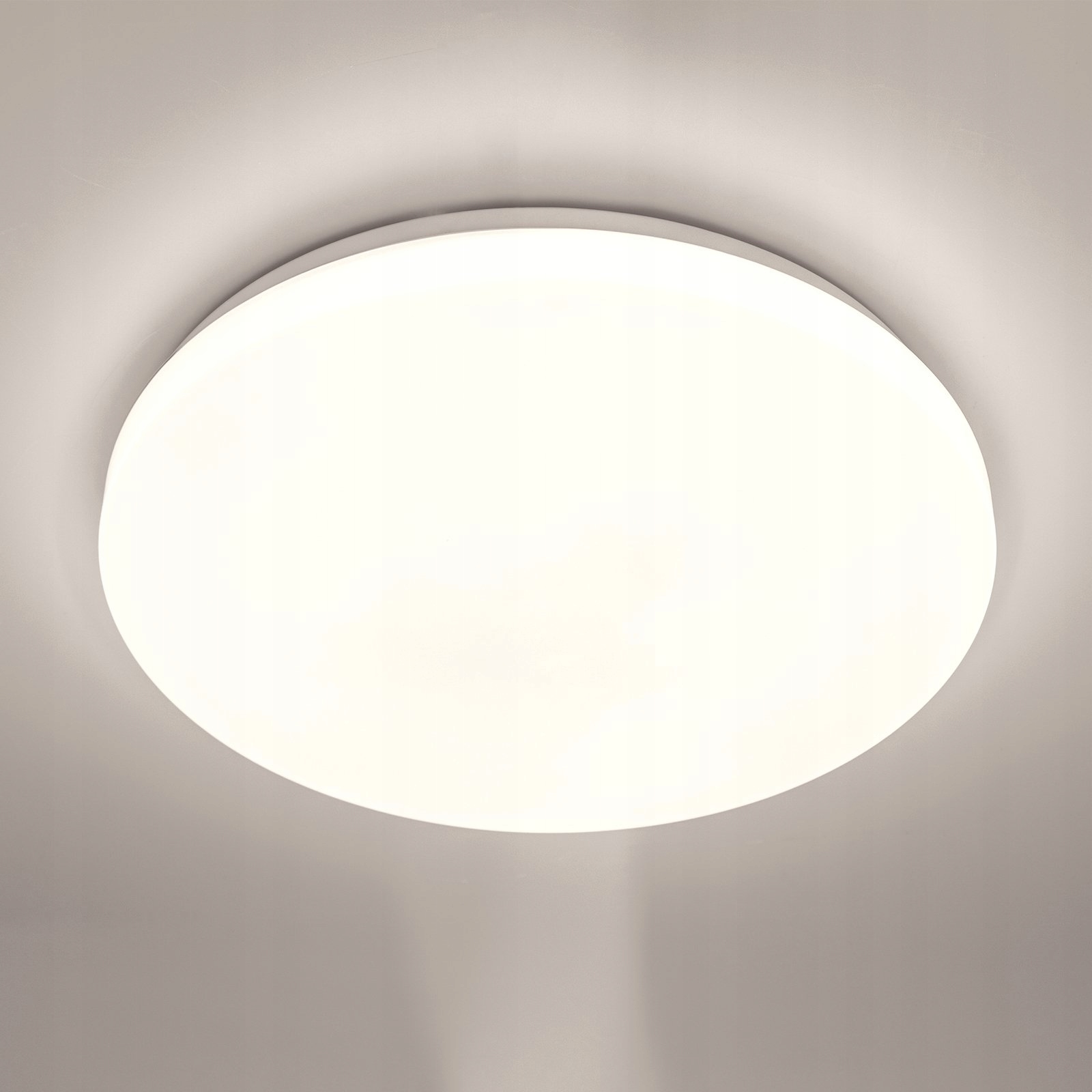 Plafon LED Panel Natynkowy Okrągły Biały Lampa Sufitowa Oprawa 18W 33 cm Marka Lumiled