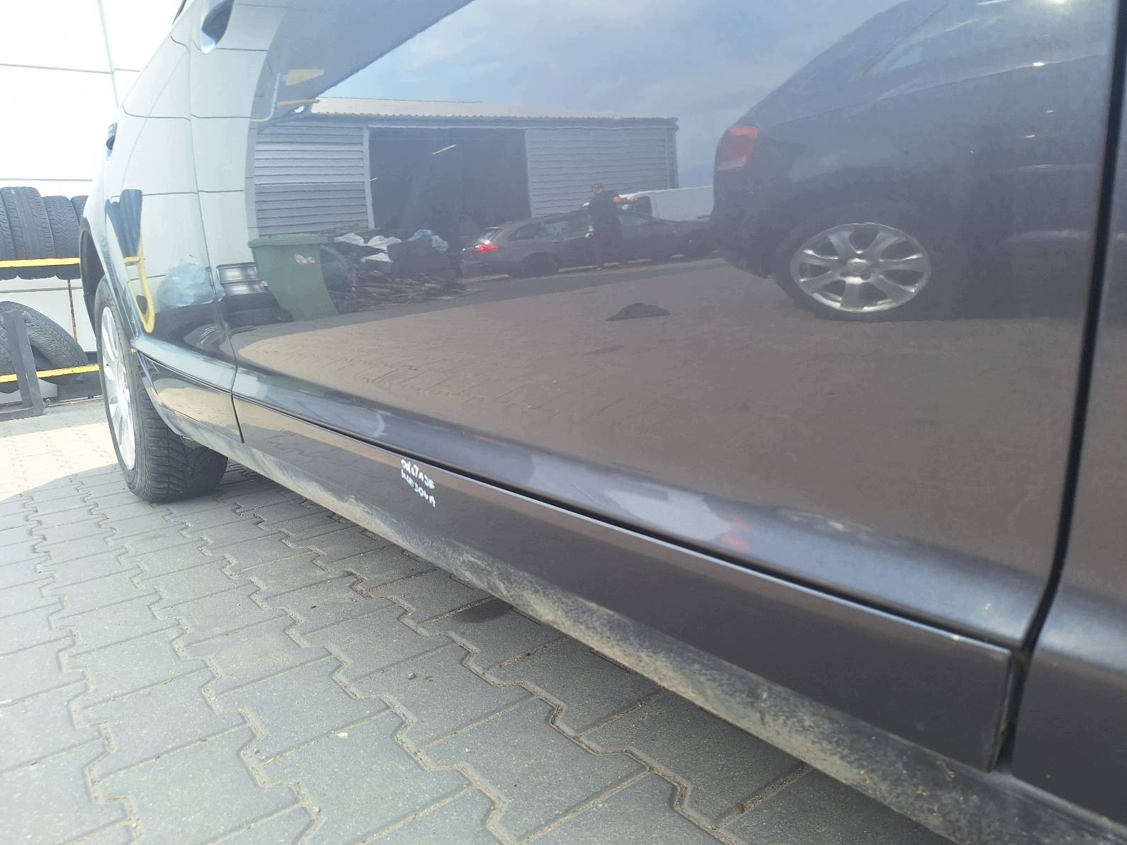 door complete right front + mirror AUDI A6 C6 LZ7Q