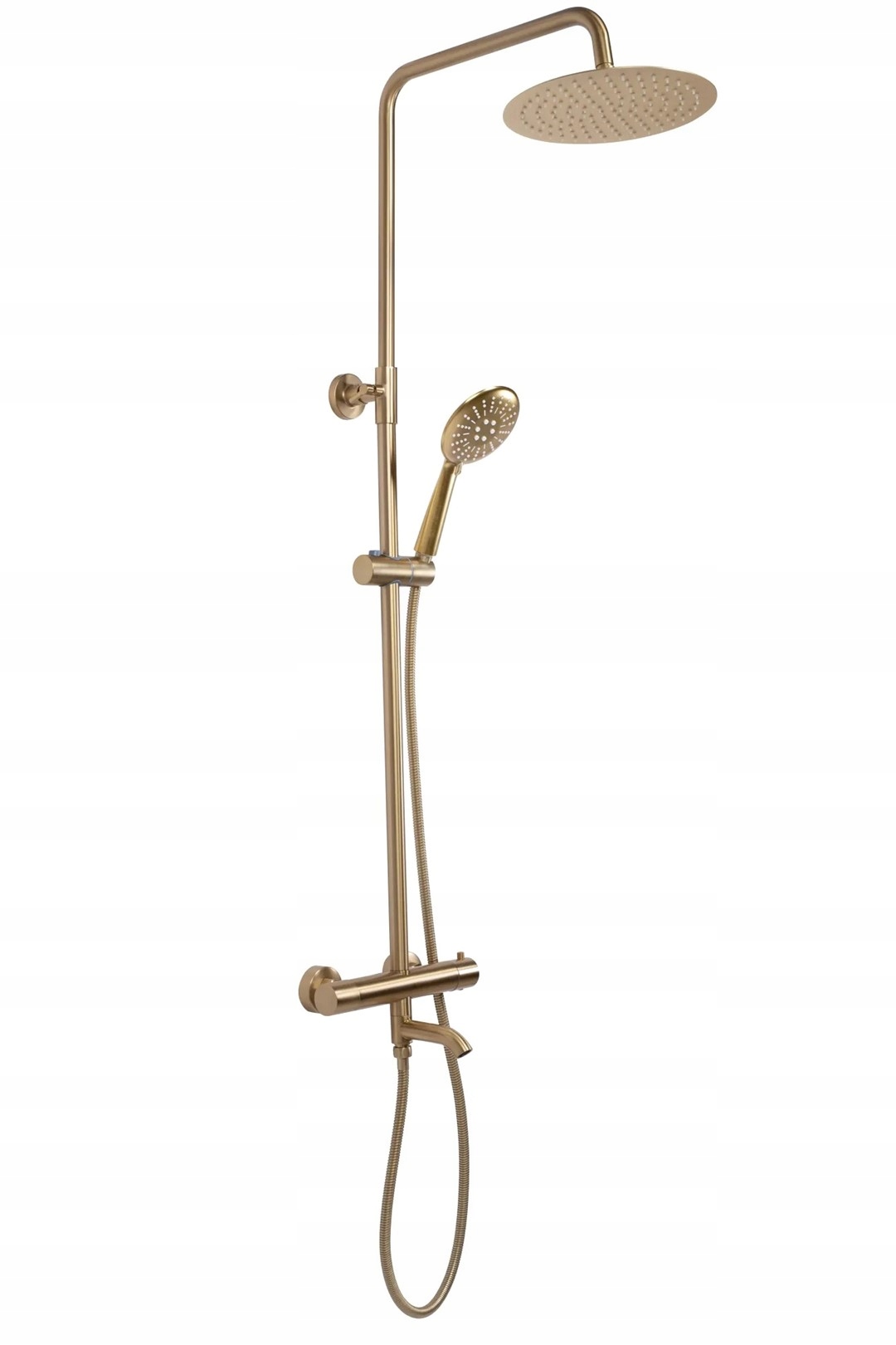 Sprejová Súprava termostat Lungo Zlatá Kartáčovaná Výpredaj