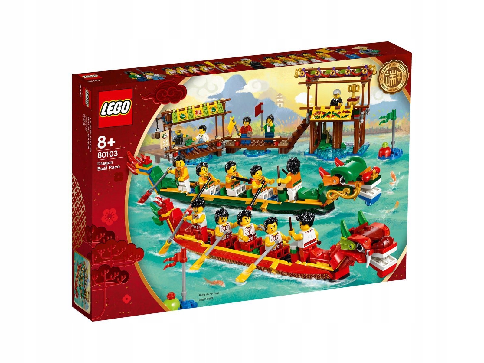 nový Lego 80103 Závod dračích lodí nový čínský rok Misb 2019