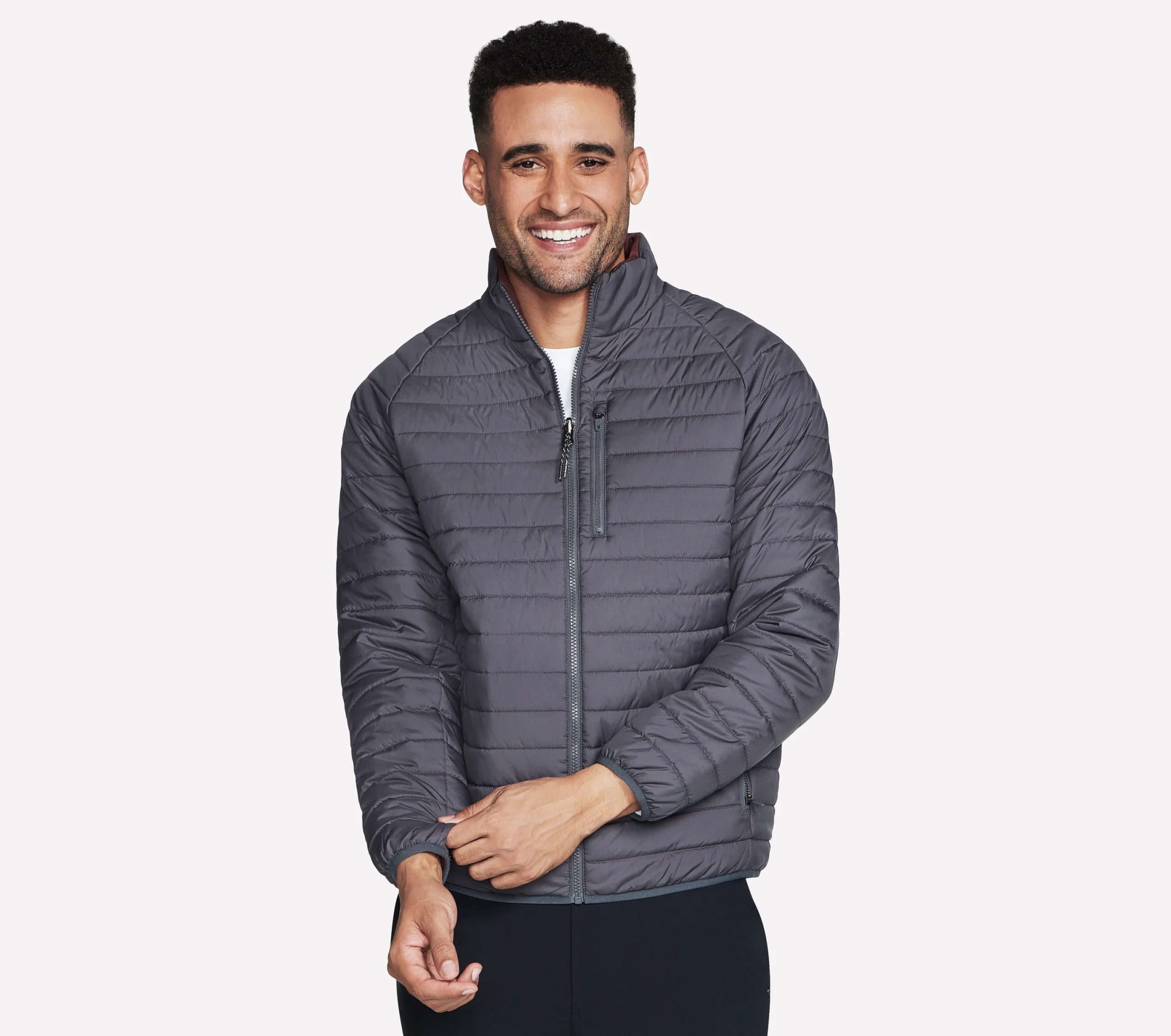 Pánská oboustranná bunda Skechers Go Shield Altitude Reversible Jacket JA1