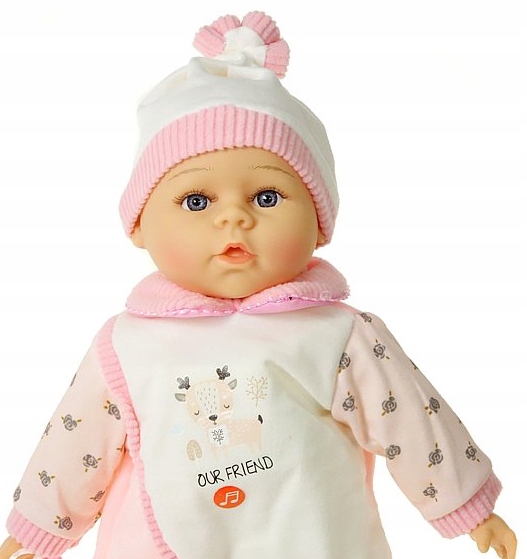 DUŻA LALKA BOBAS INTERAKTYWNA ŚPIEWA I MÓWI PL Marka inna