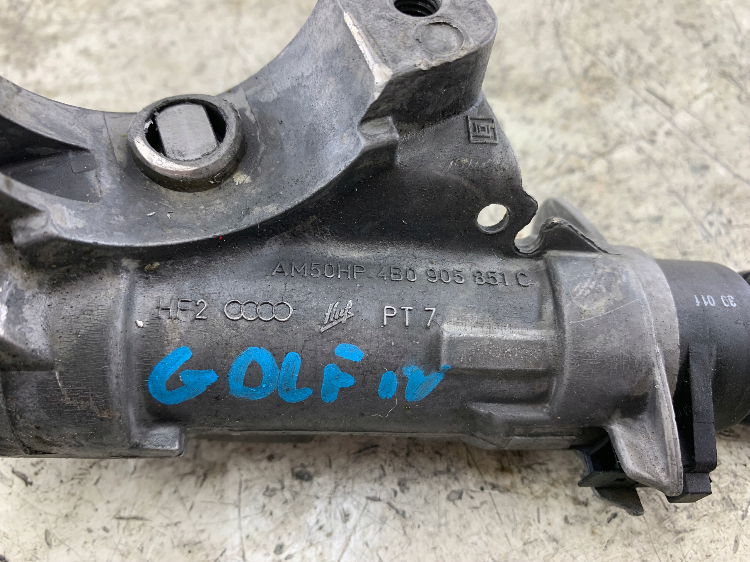 VW PASSAT B5 GOLF IV ignition + key GROT 4B0905851C