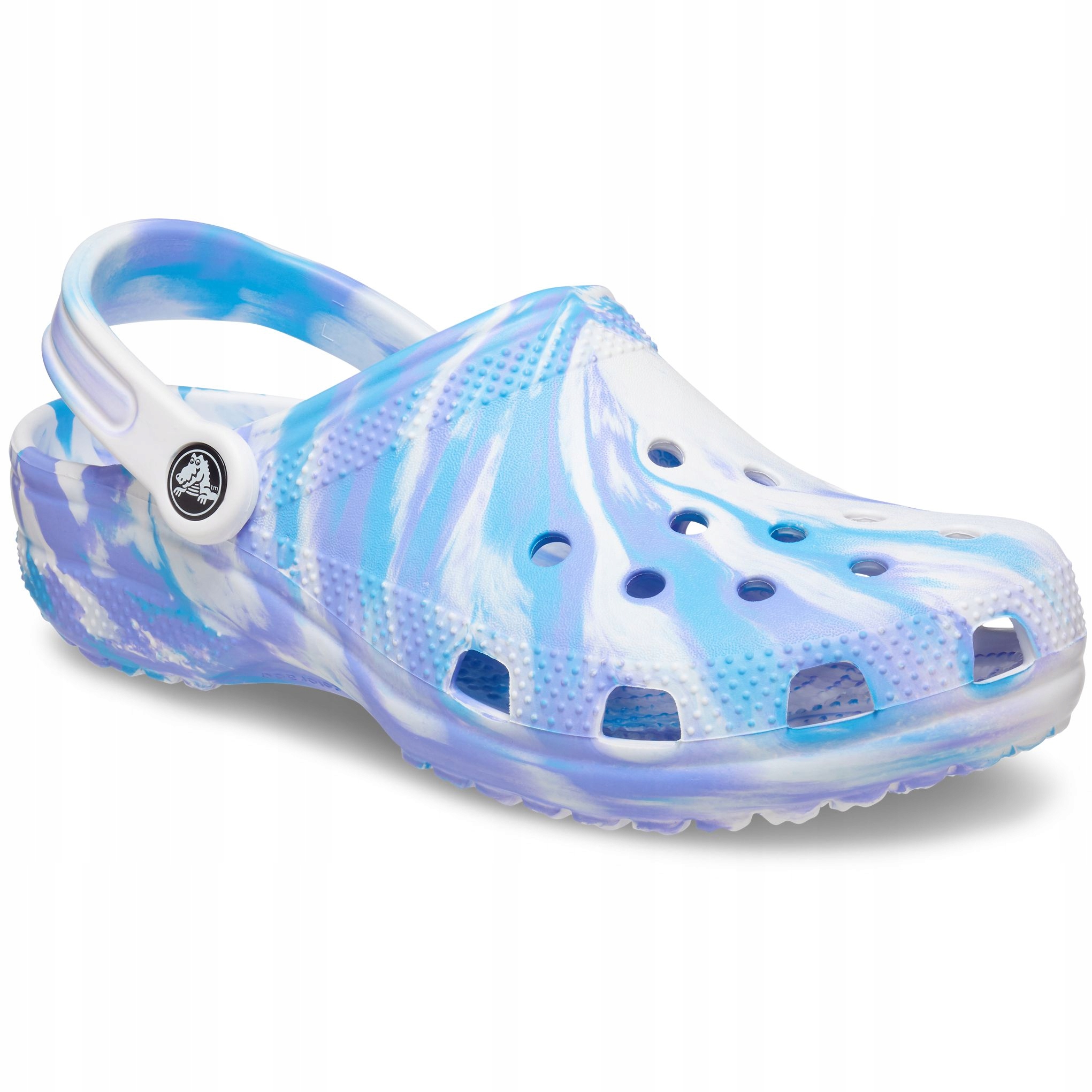

Klapki Damskie Crocs Buty Chodaki Marmur Piankowe