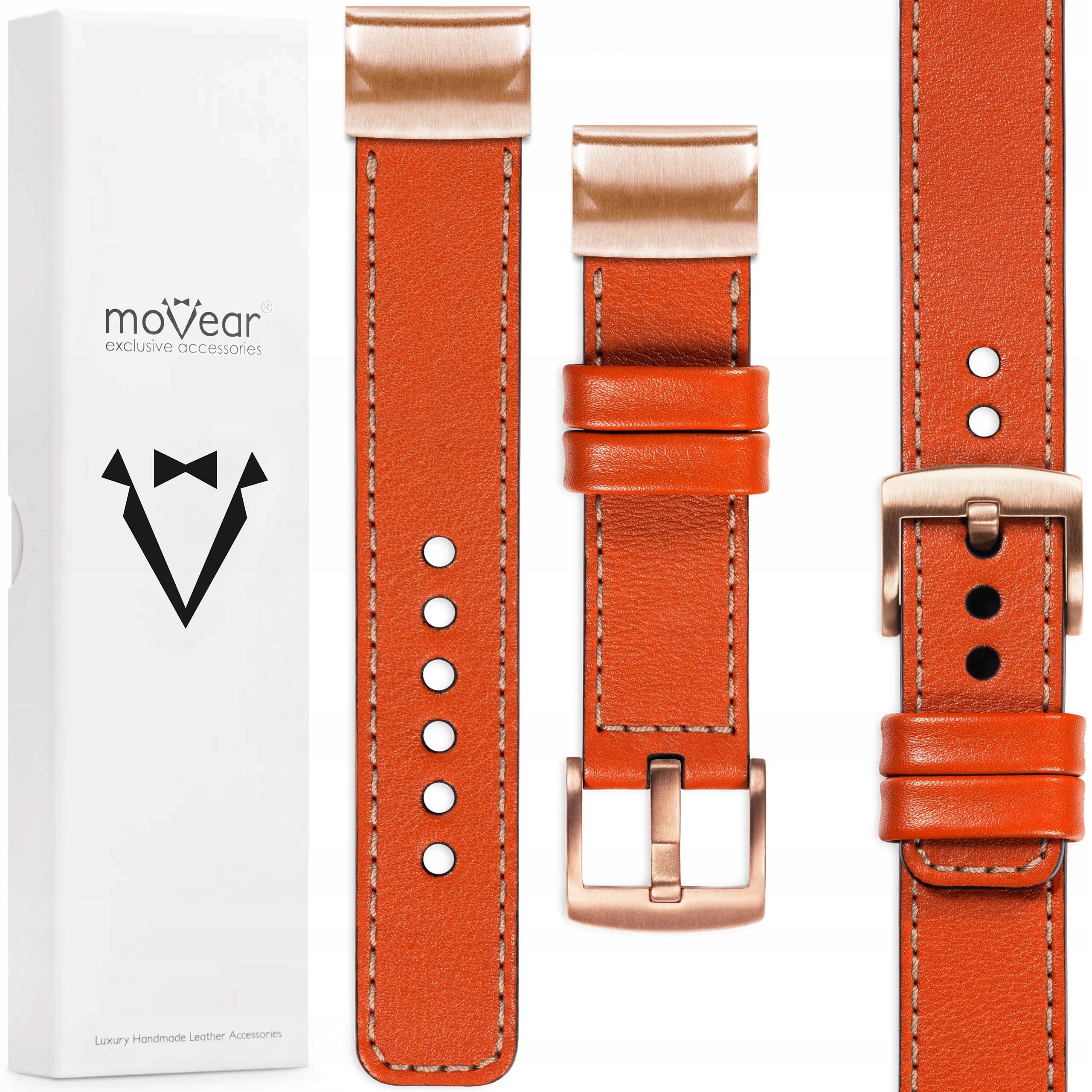 Exkluzivní řemínek pro Garmin Fenix 8s 7s 6s 5s QuickFit 20 mm kožený Polský