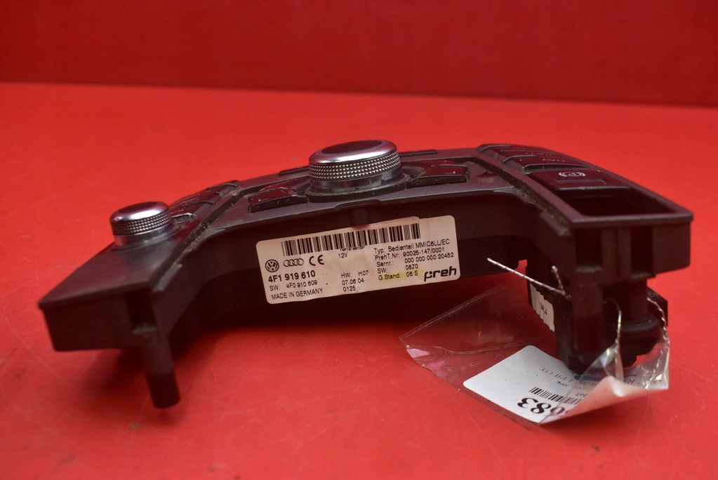 control panel radio MMI 4F1919610 AUDI A6 C6 04-08