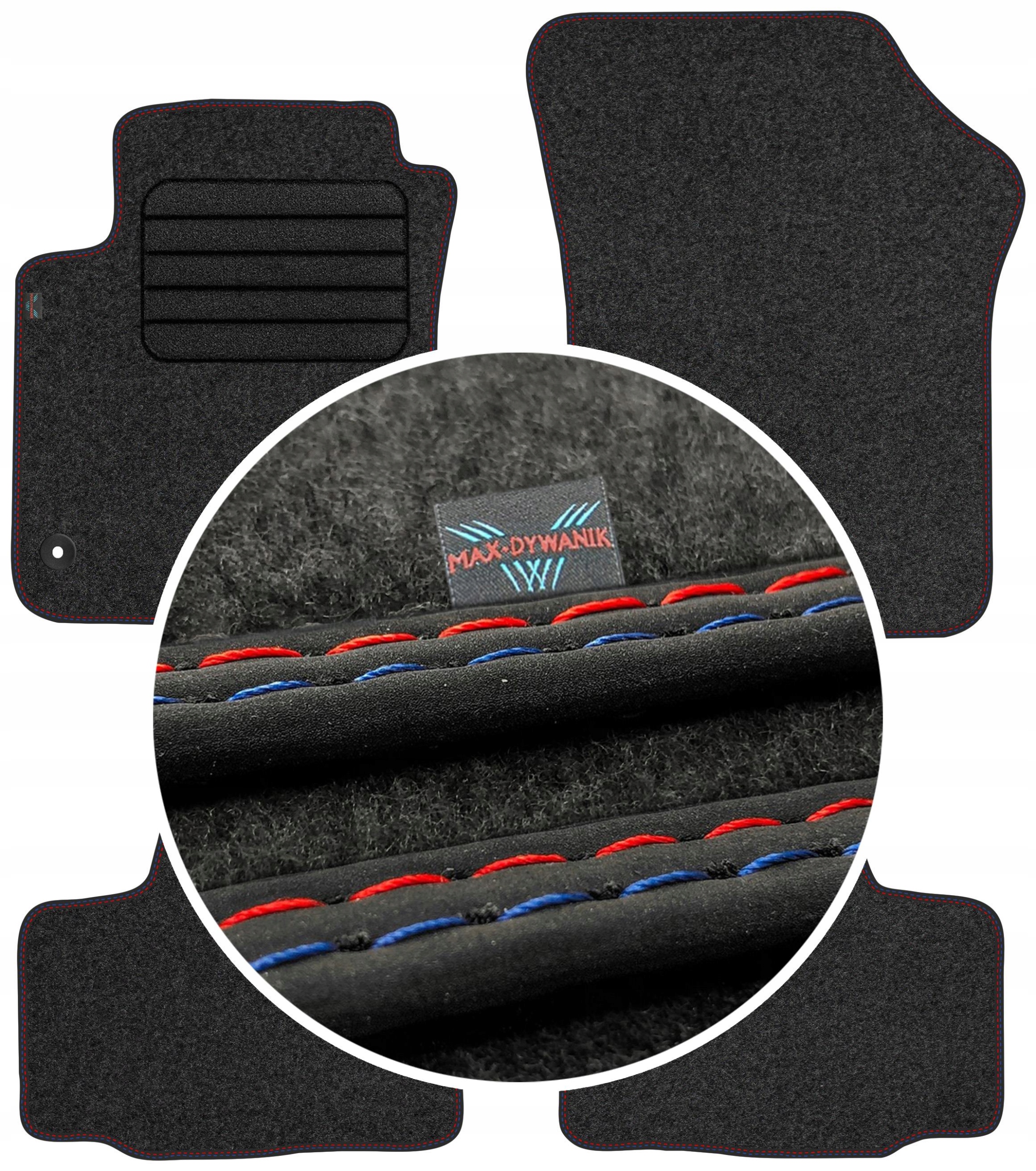 Velurové stěrače Seat Mii 2011-2019