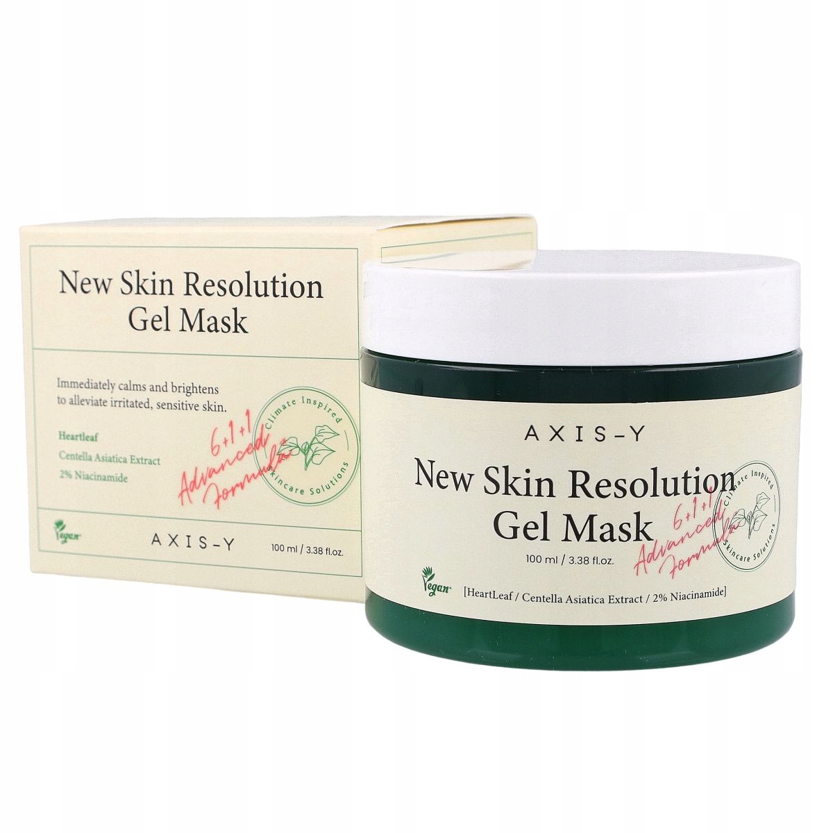 Axis-y New Skin Resolution Gel Mask 100 ml Gelová regenerační maska