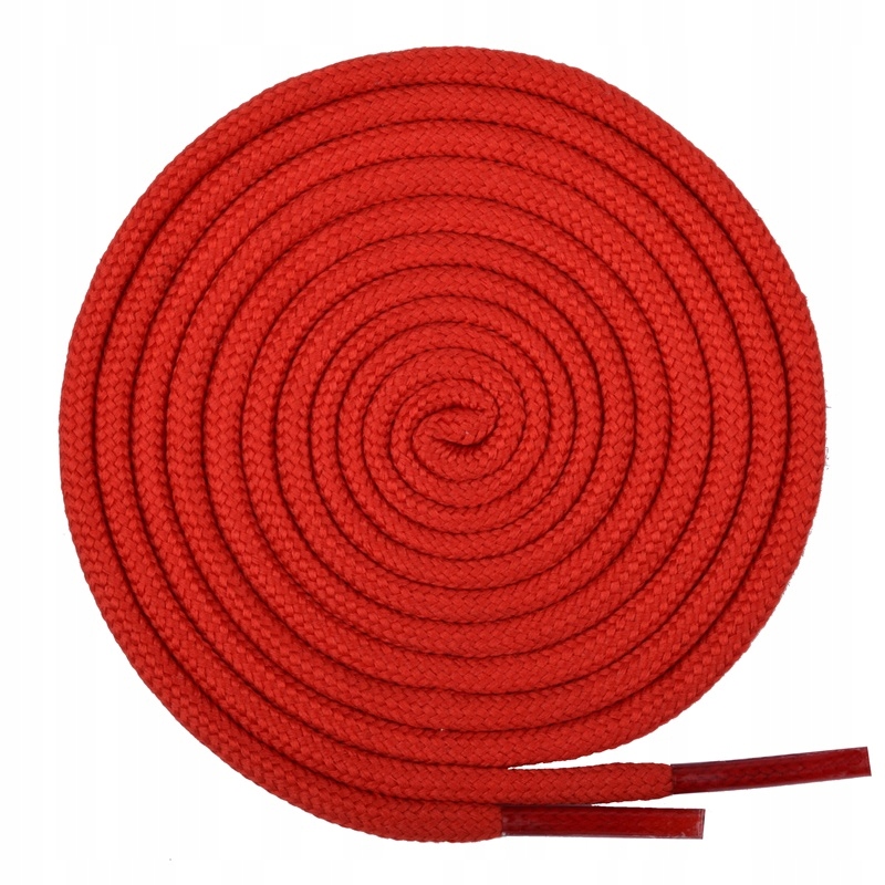 GLANY 5-6 dziurek SZNUROWADŁA CZERWONE 100 cm
