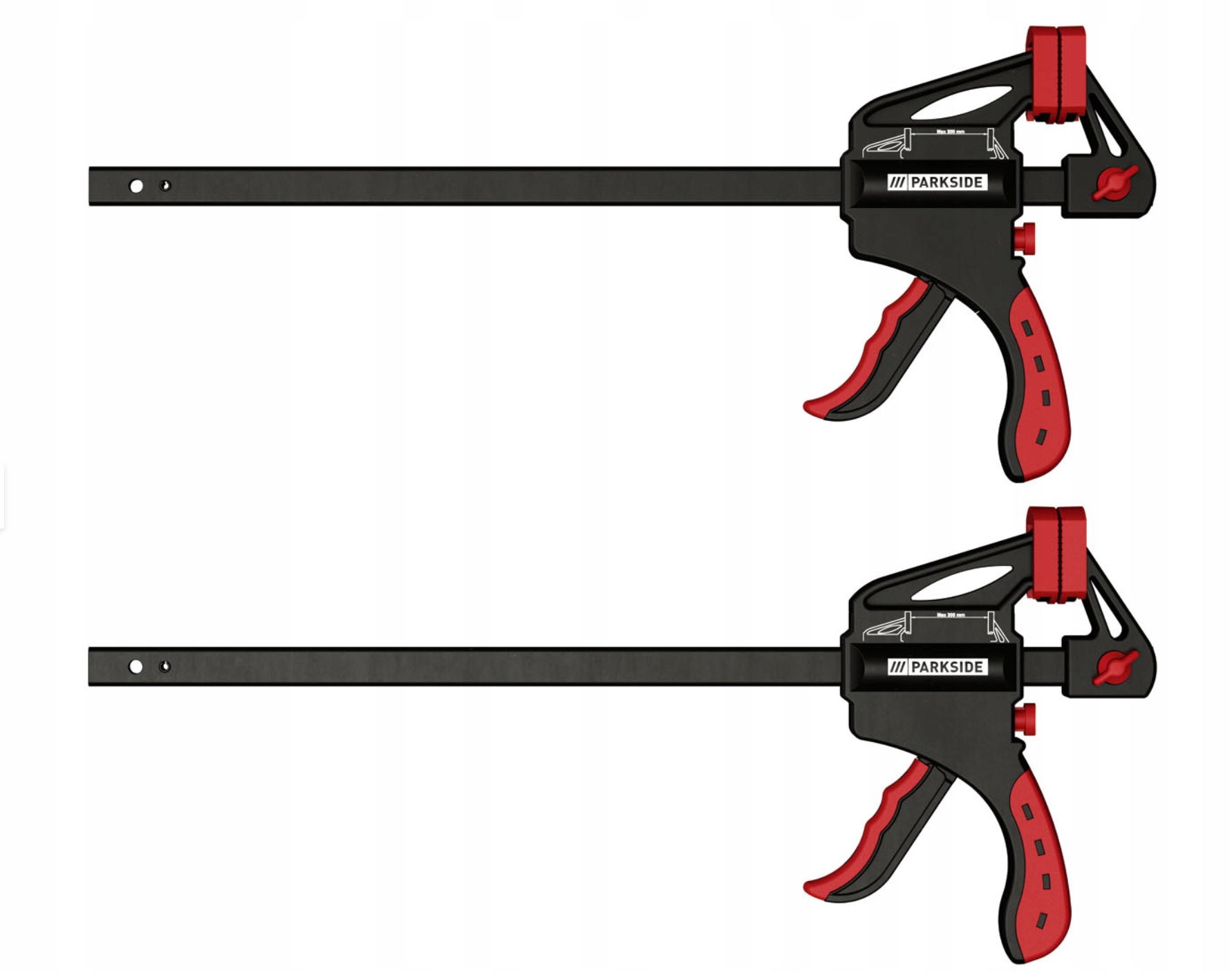 Набор из 2 плотницких зажимов Parkside