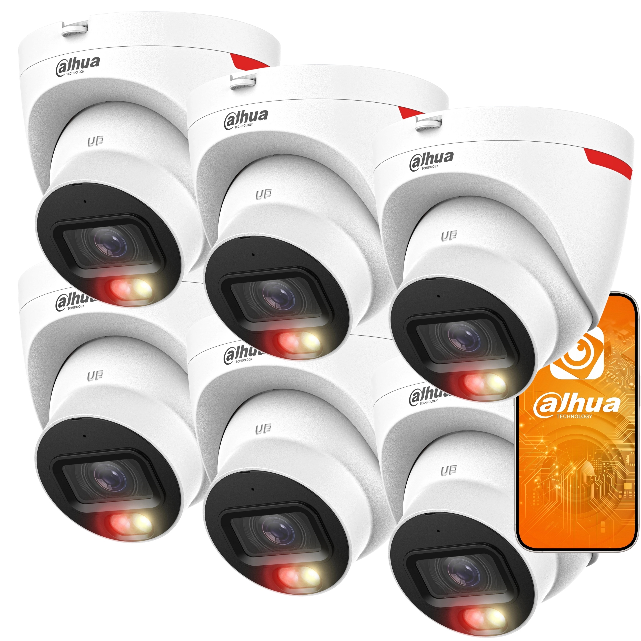 Kamera 6X IPC-HDW2849T-S-LED-0280B-PRO 8MPX Detekcja Roi Blc IP67 Dahua