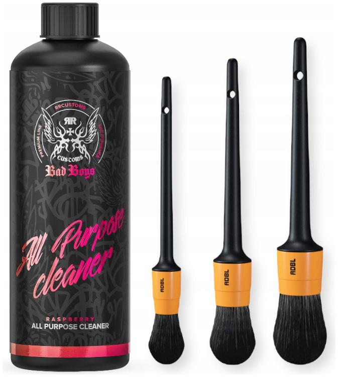RR CUSTOMS RRC BAD BOYS APC 500ml + ADBL BRUSH ZESTAW PĘDZLI