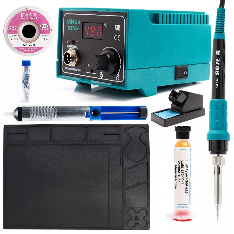 Sada Výkonná Pájecí Stanice 120W Pájecí Hrot
