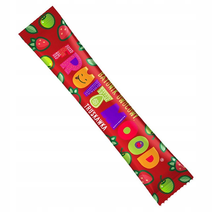 Levně Fruit Mood Tyčinka na bázi jablek s jahodou 20 g 30 ks