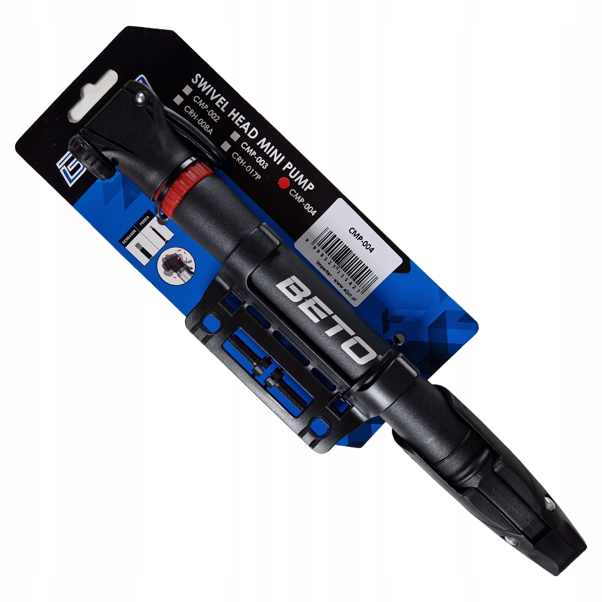 

Pompka Rowerowa Beto CMP-004 Presta Auto Av DV