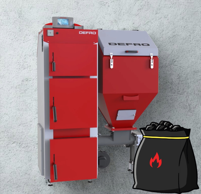 KOCIOŁ DEFRO KOMFORT EKO LUX 25 kW EKOGROSZEK 5 KLASA RATY DOSTĘPNY!