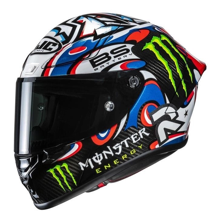 Prilba Hjc Rpha 1 V2 Carbon Quartararo Le Mans 3 Replica Black/blue Darčeky