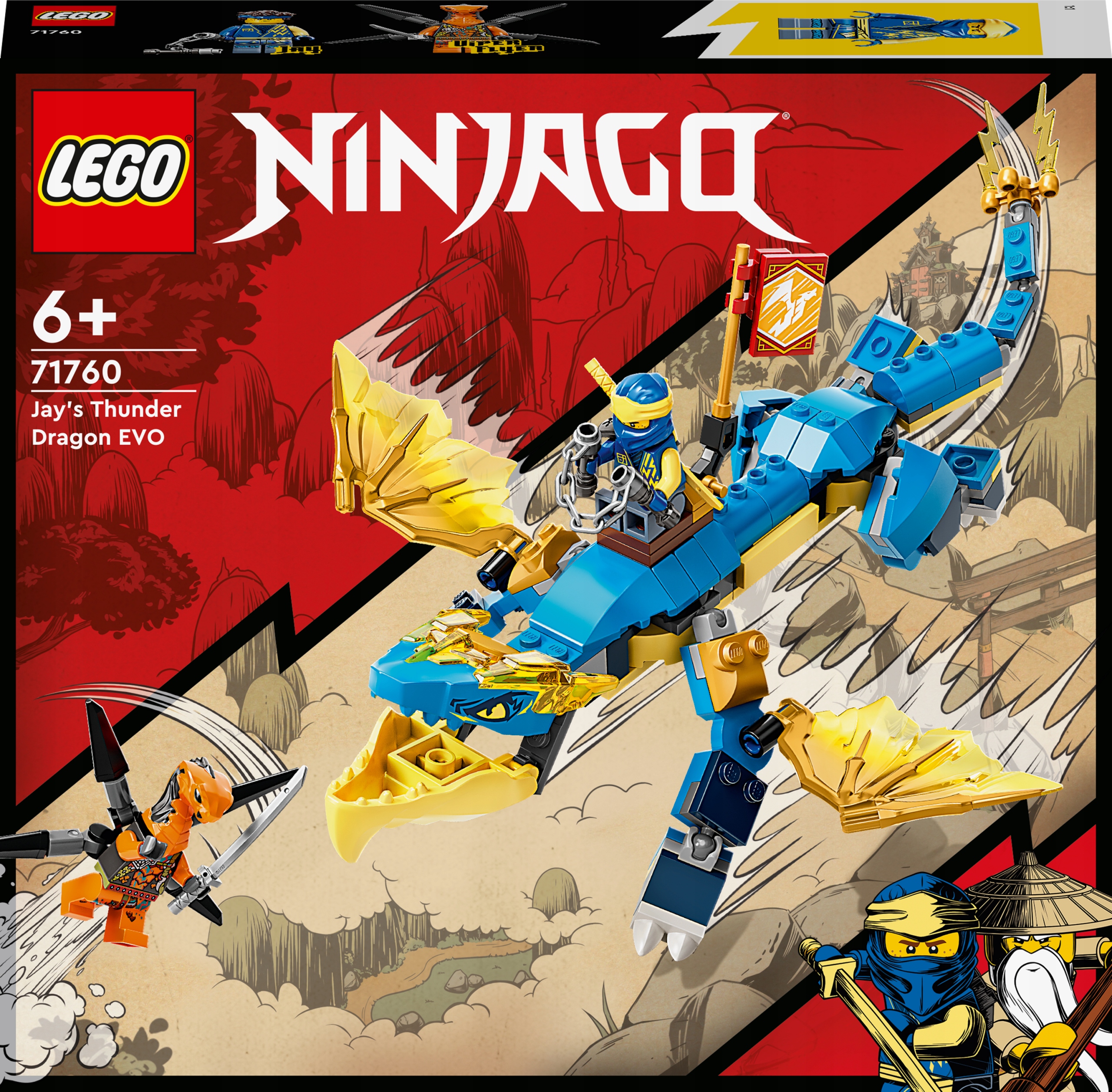 

Lego Ninjago Smok gromu Jaya Evo 71760
