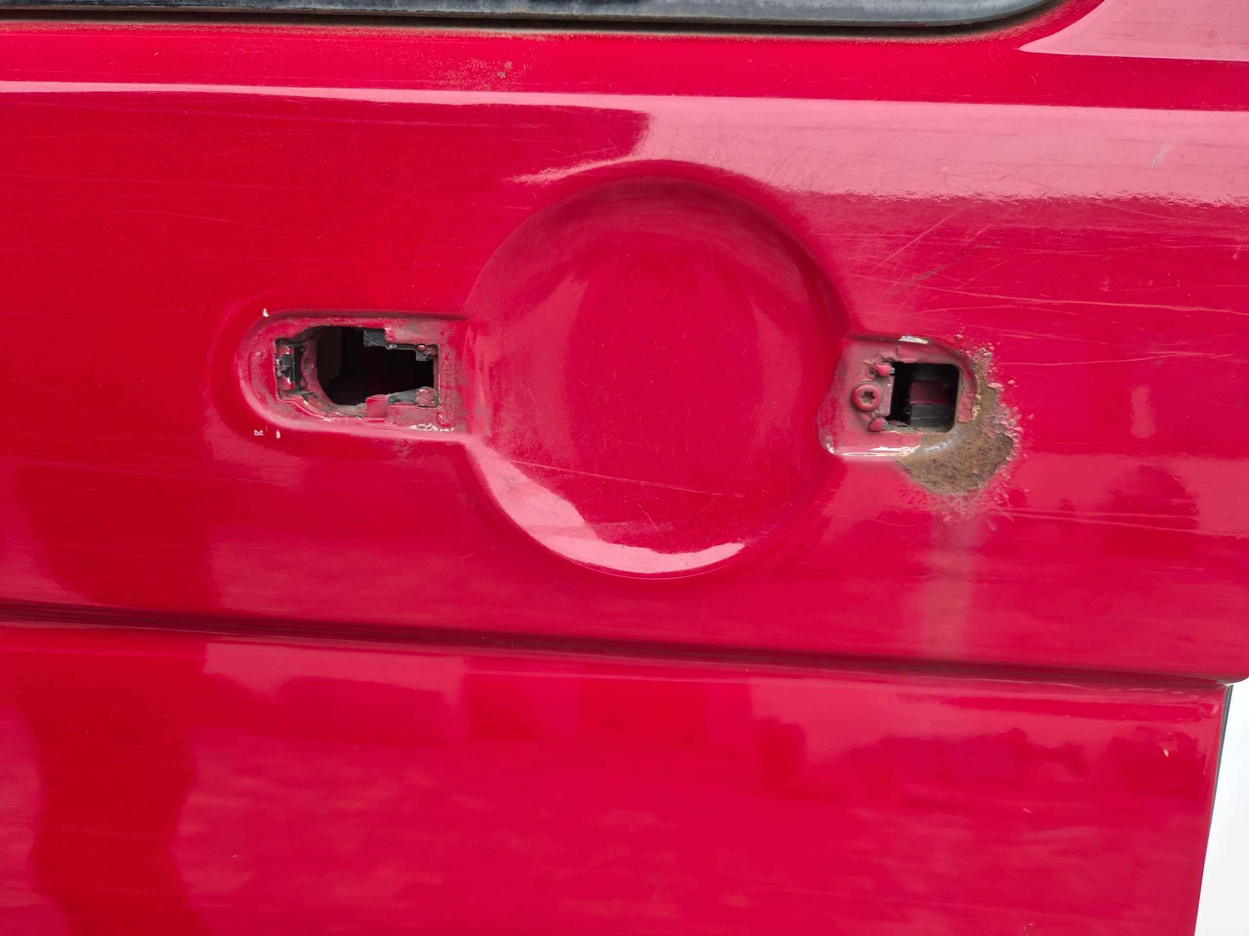 VW T5 T5 LIFT T6 door sliding right red