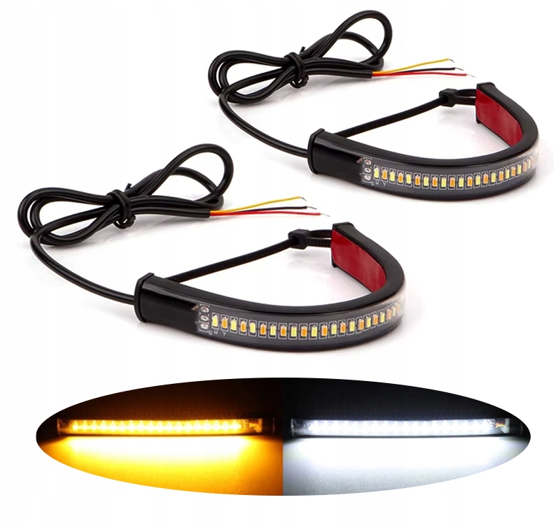 Kierunkowskazy Do Skutera Motocykla Quada Motocyklowe Dynamiczne Led
