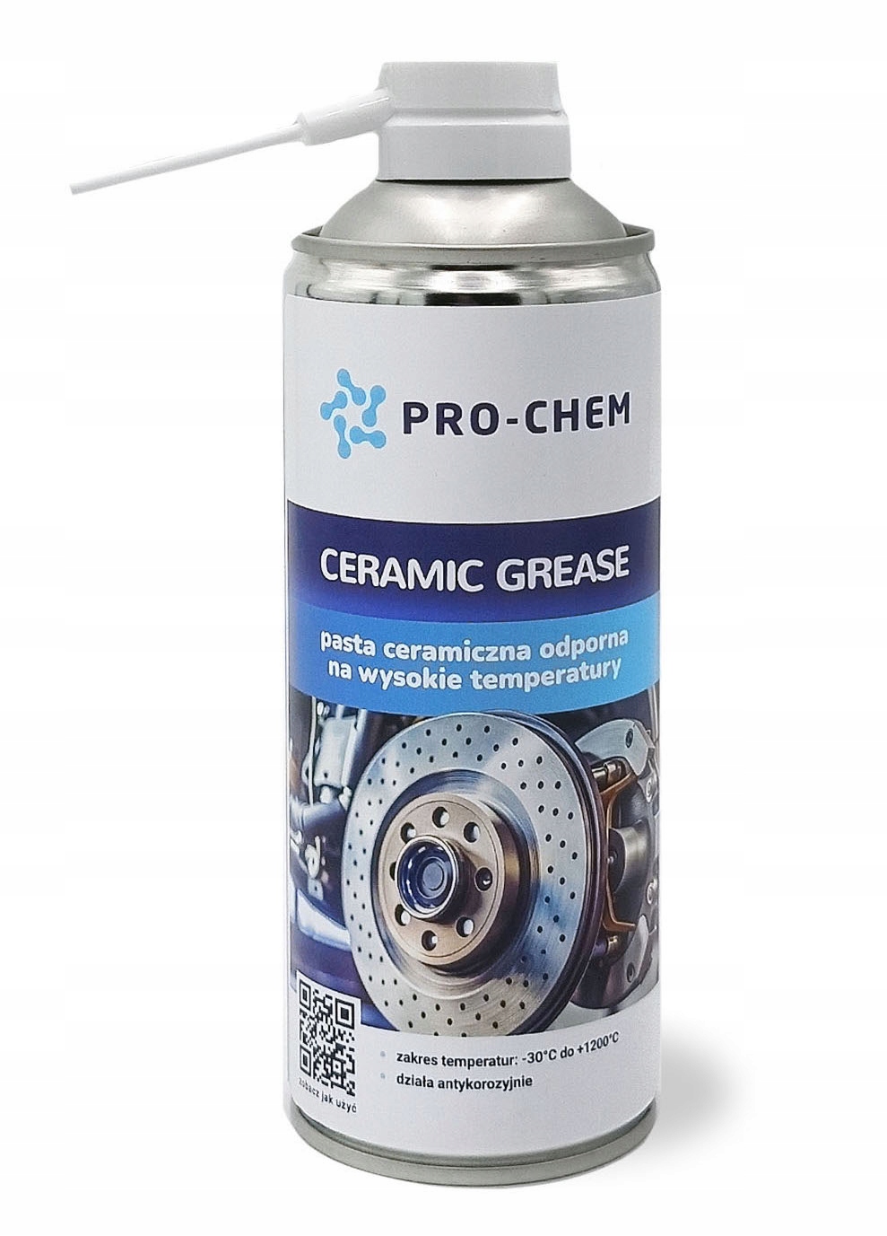 Pasta ceramiczna w sprayu Pro-chem Ceramic Grease 400 ml