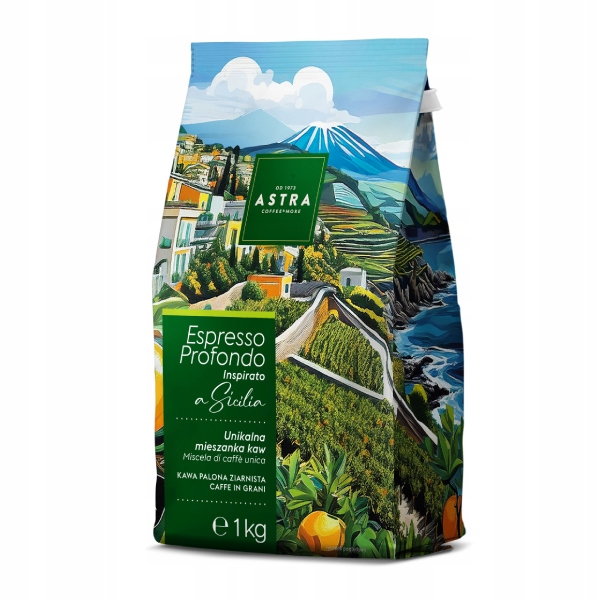 Astra Espresso Profondo Inspirato a Sicilia 1 kg kawa ziarnista