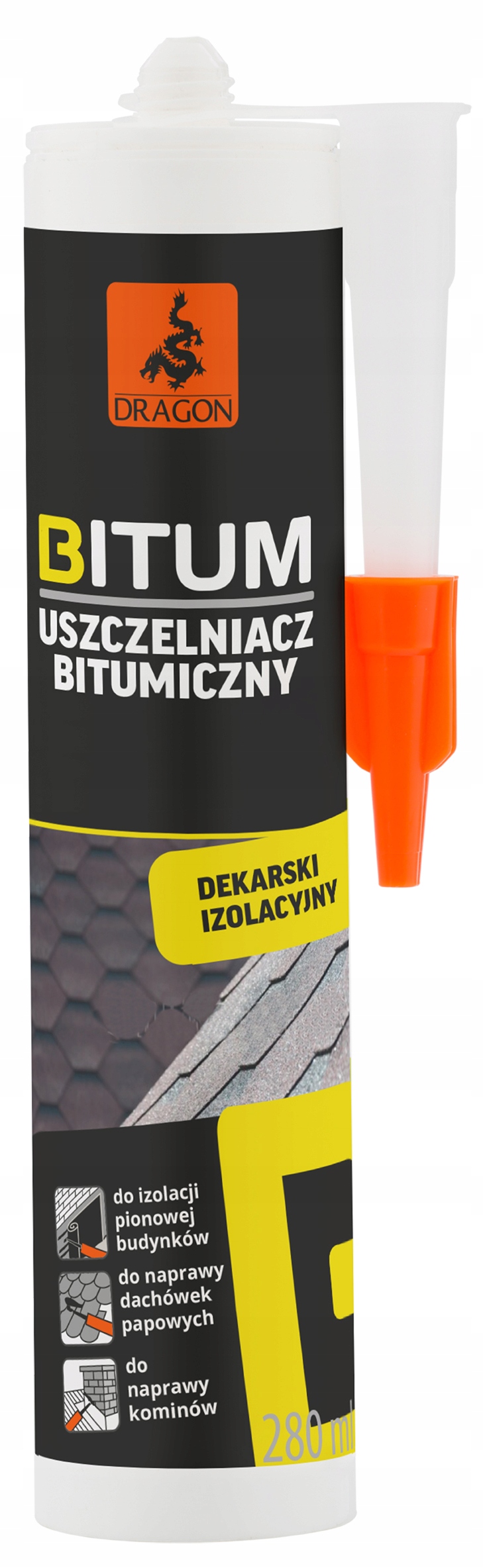 

Dragon Uszczelniacz Bitumiczny Czarny 280 ML