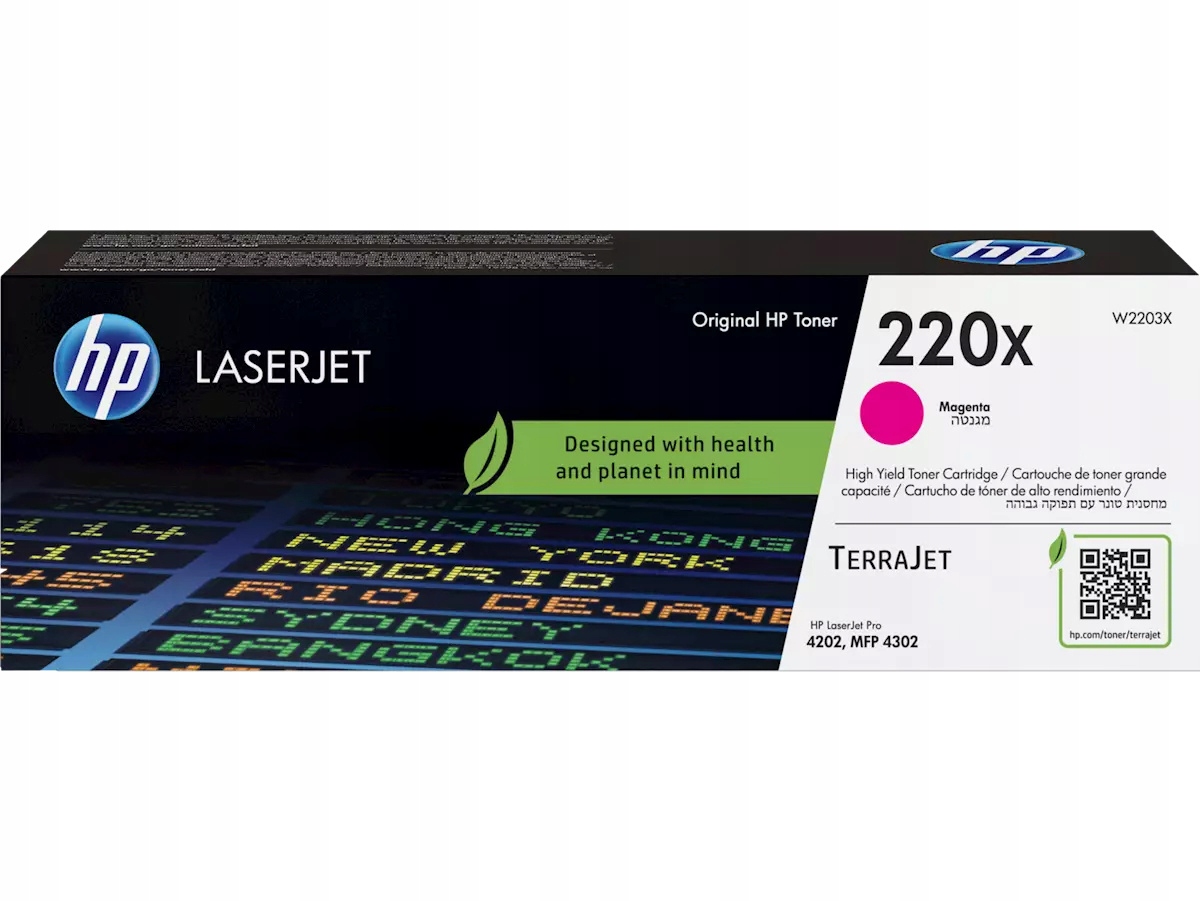 Hp W2203X, magenta toner. kazeta Hp LaserJet 220X