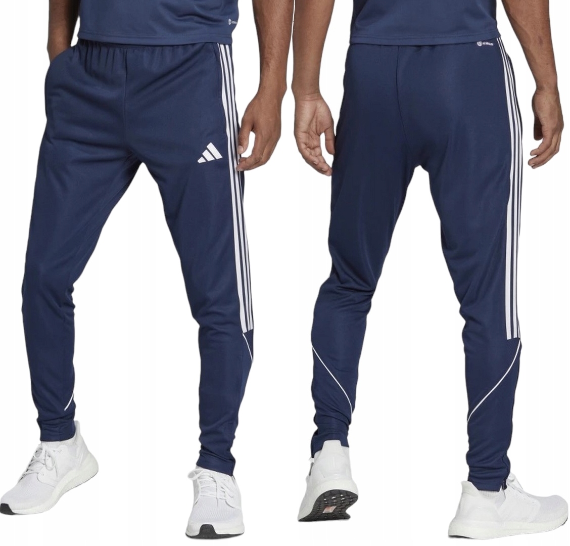 ADIDAS MĘSKIE SPODNIE DRESOWE TIRO 23 ZWĘŻANE r. S