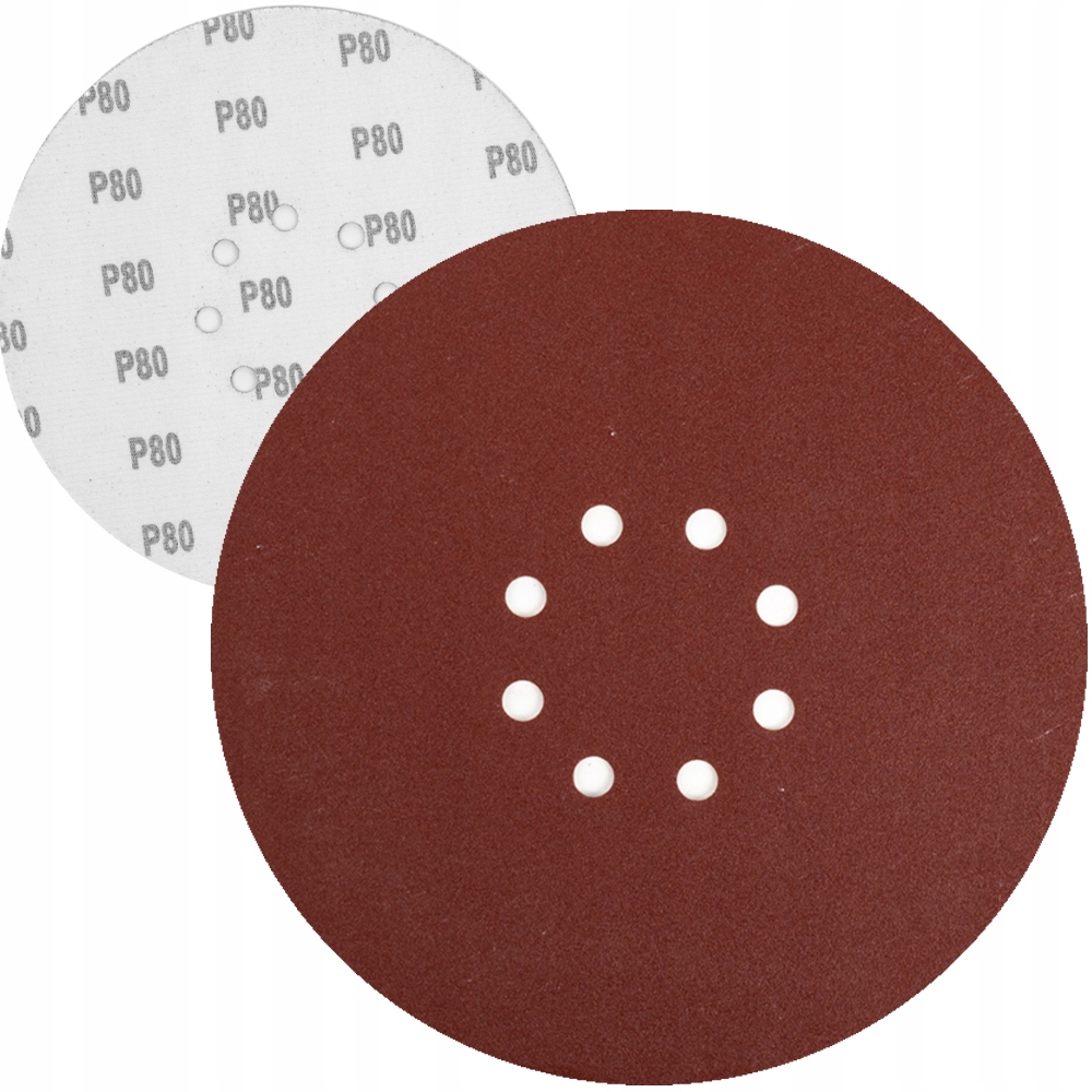 Papier Ścierny Do Szlifierki Gipsu Żyrafy Na Rzep Krążek 225MM G80 P80