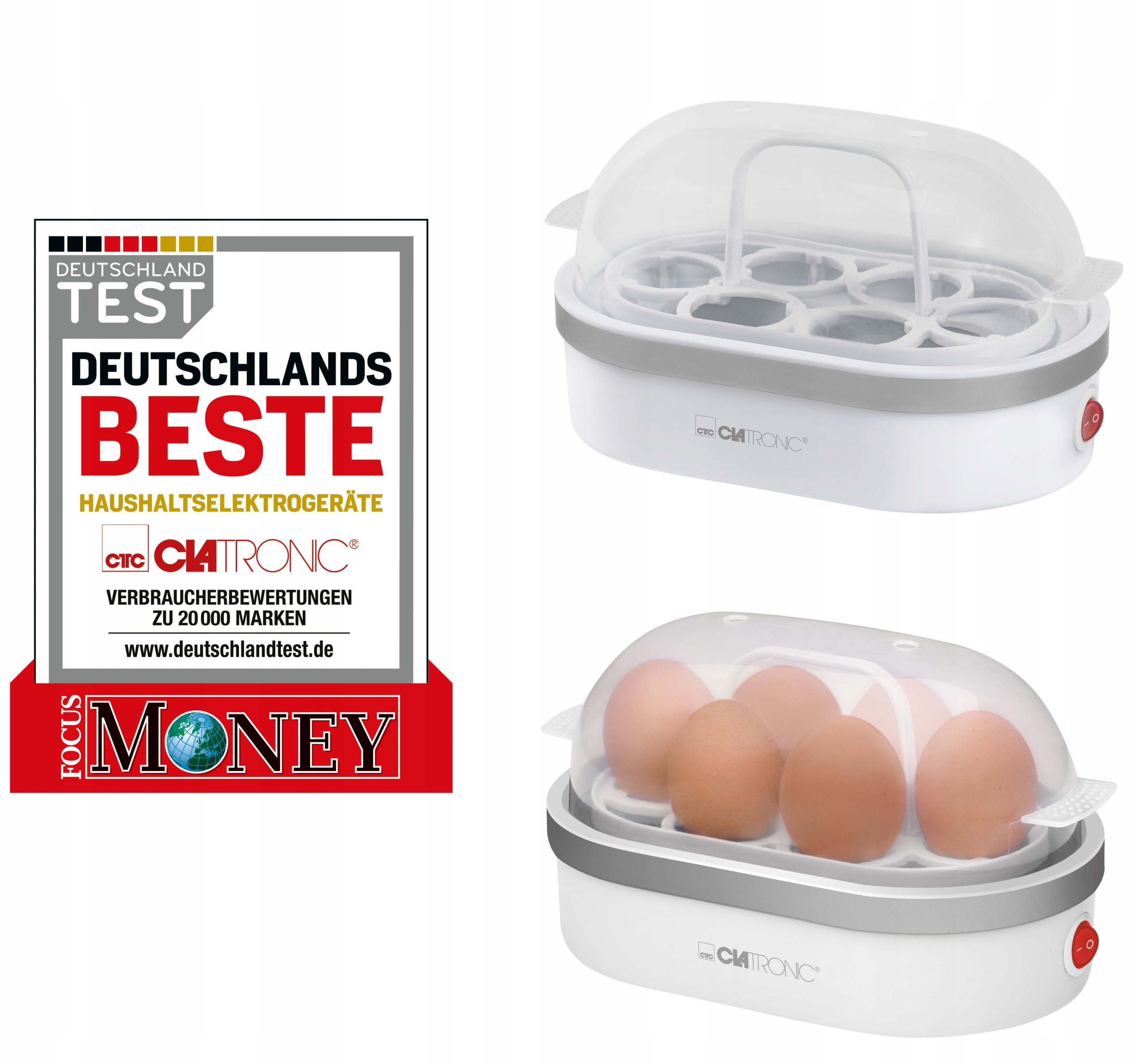 

Jajowar Do Gotowania Jajek Jaj Clatronic Ek 3497