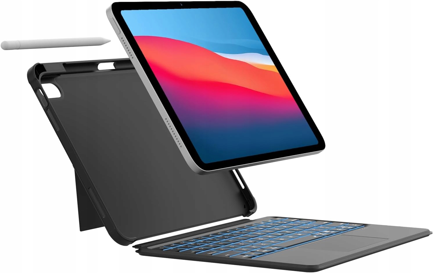 Roofei Pouzdro s klávesnicí pro iPad A16 11/10 generace 2025/2022, 11/10,9