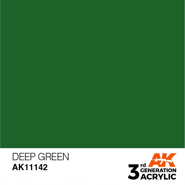 Ak 11142 3GA Deep Green (intense) 17ml