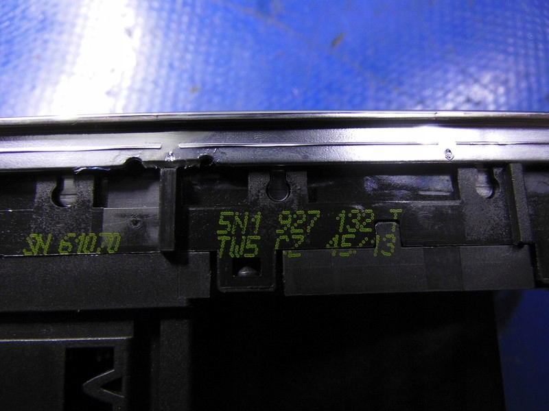 PANEL switch 5N1927132T VW TIGUAN and 5N 07-16TR