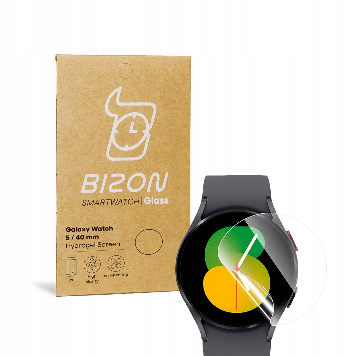 

Folia hydrożelowa Bizon dla Galaxy Watch 5 40mm