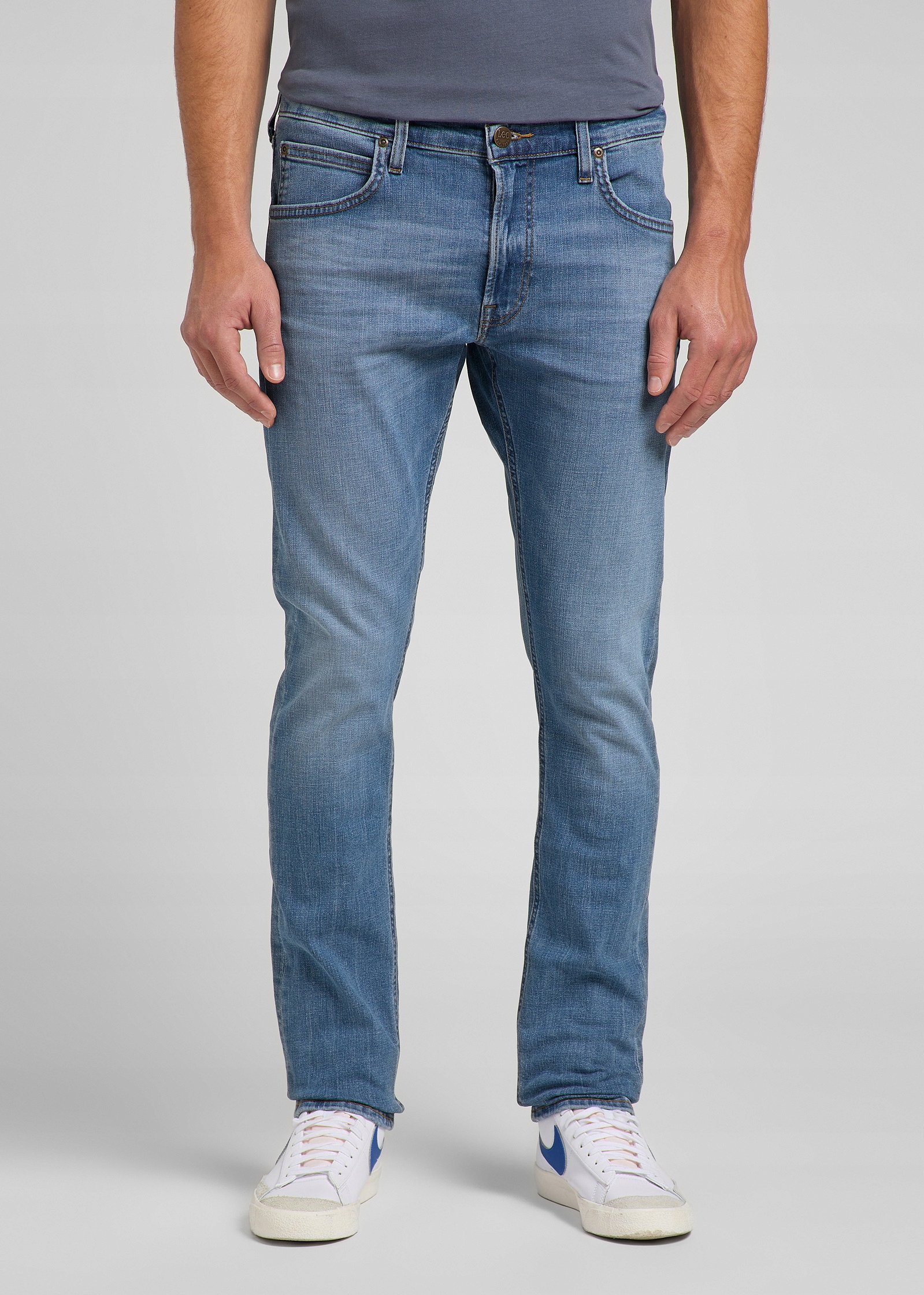 Lee Luke Slim Tapered 112144464 Cody Worn W34 L32 L719NLLT