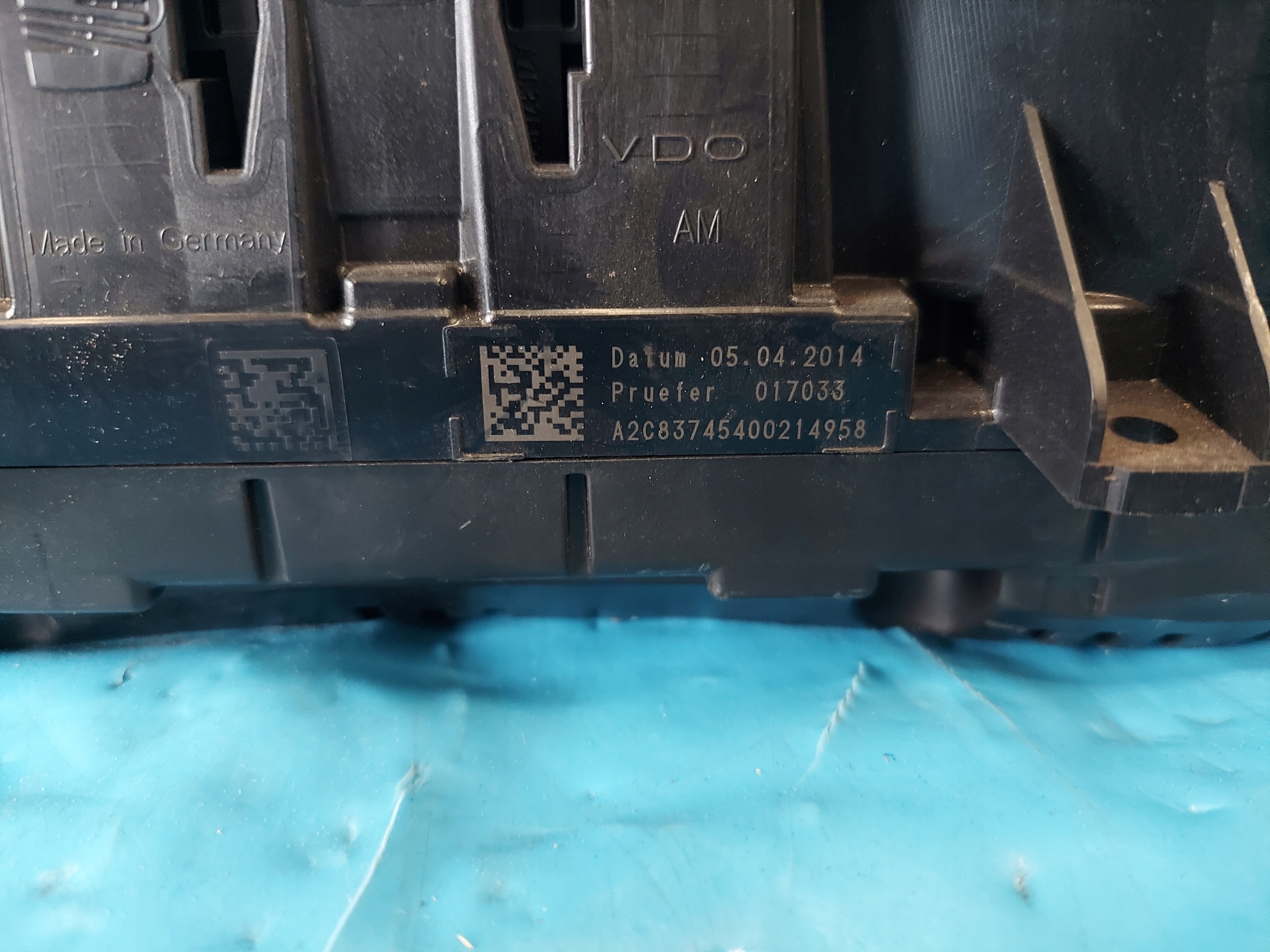 dials clock LEON III UK 5F0920971H