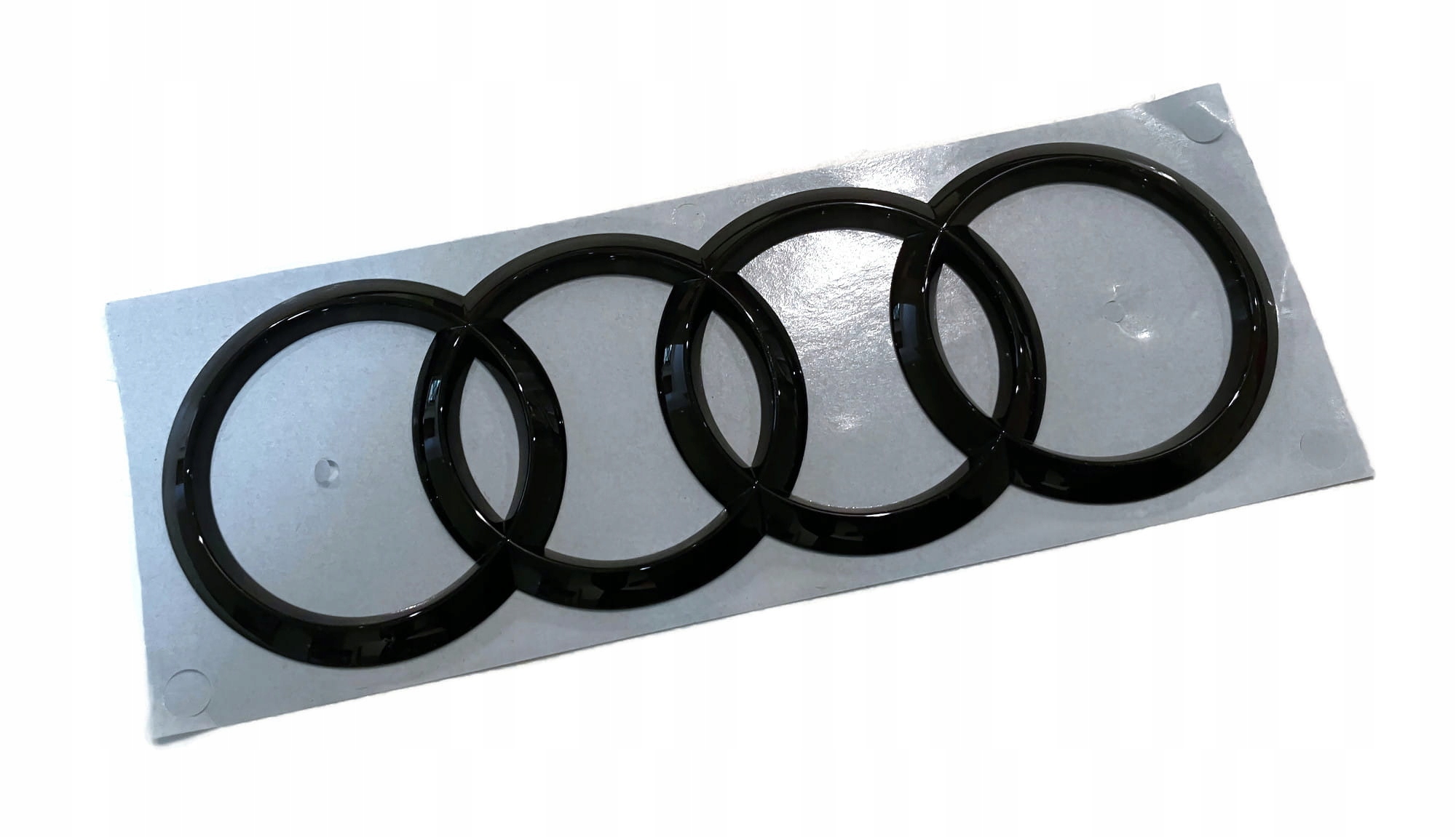 Emblém znak zadnej klapky čierna Audi A4 A6 Q8
