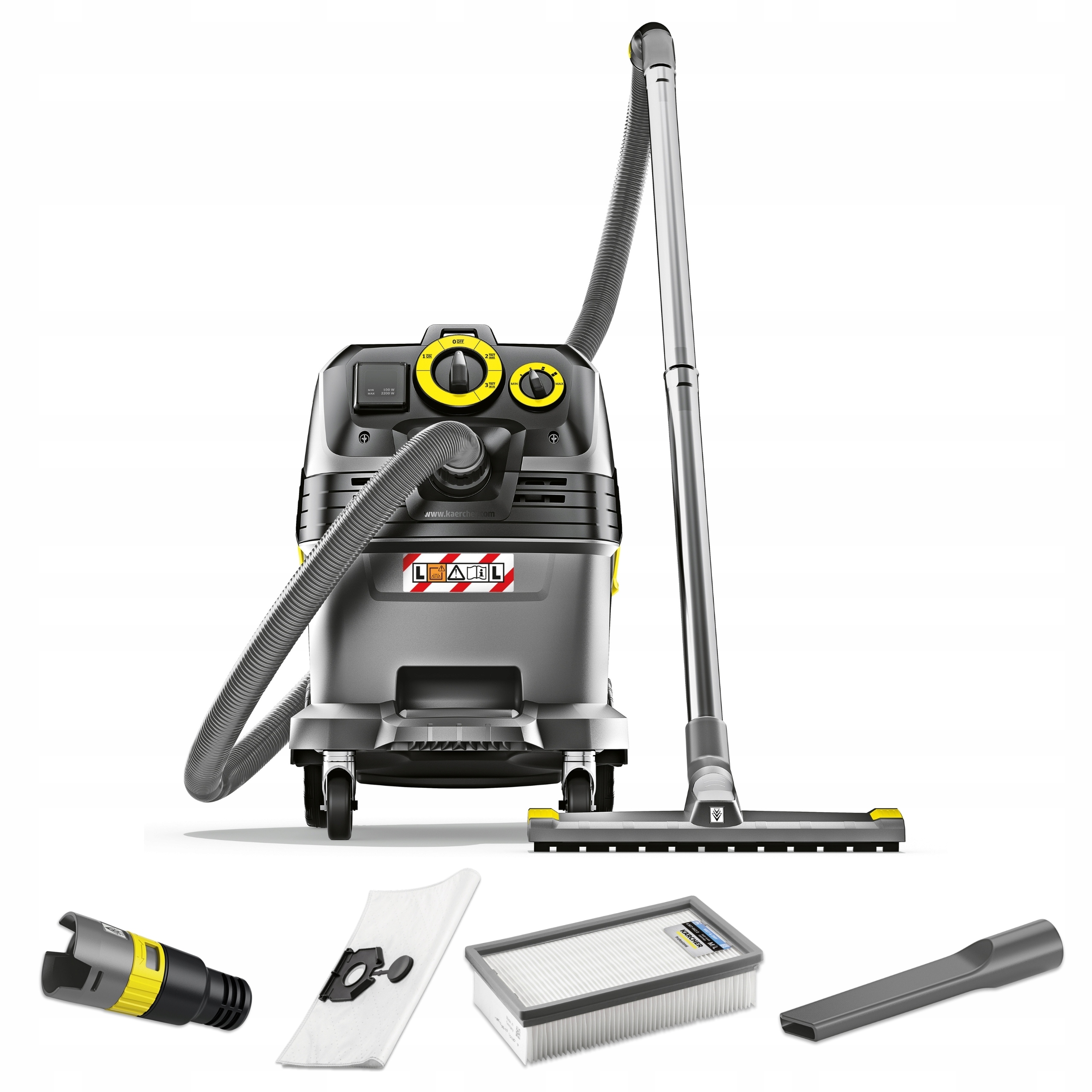 Odkurzacz uniwersalny Karcher Nt 30/1 Tact Te L sucho i mikro gniazdo ele