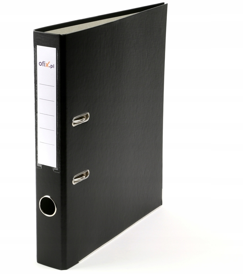 10 x SEGREGATOR OFFICE A4 50 MM OKUCIE CZARNY Liczba sztuk w ofercie 10 szt.