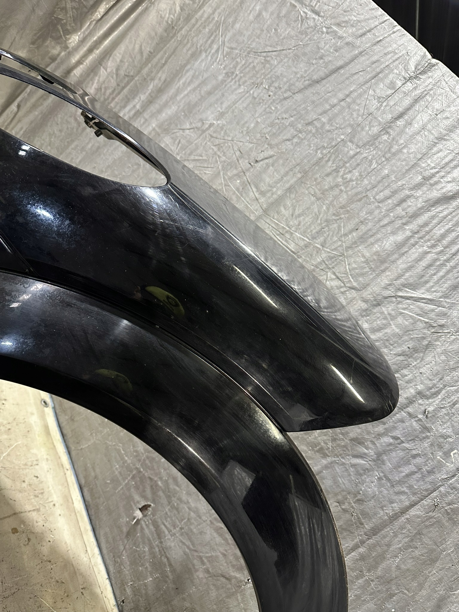 fender left front SMART FOR FOUR 454 2005R. black