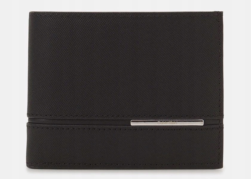 Peněženka Calvin Klein K50K509638 univerzální velikost Slim Plaque Bifold 5CC s mincí