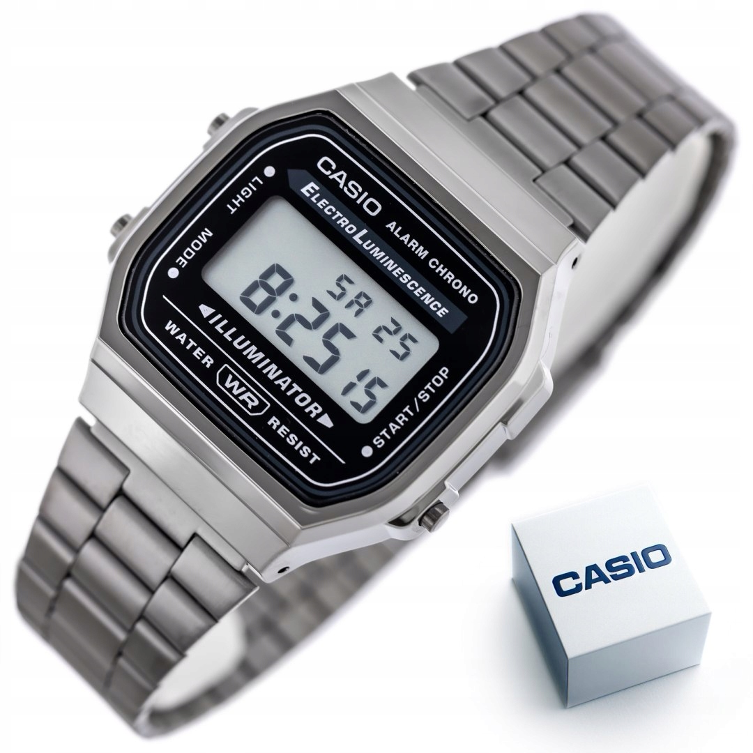 Unisex Hodinky Casio A168WGG-1A (zd088e) Klasika Box Casio