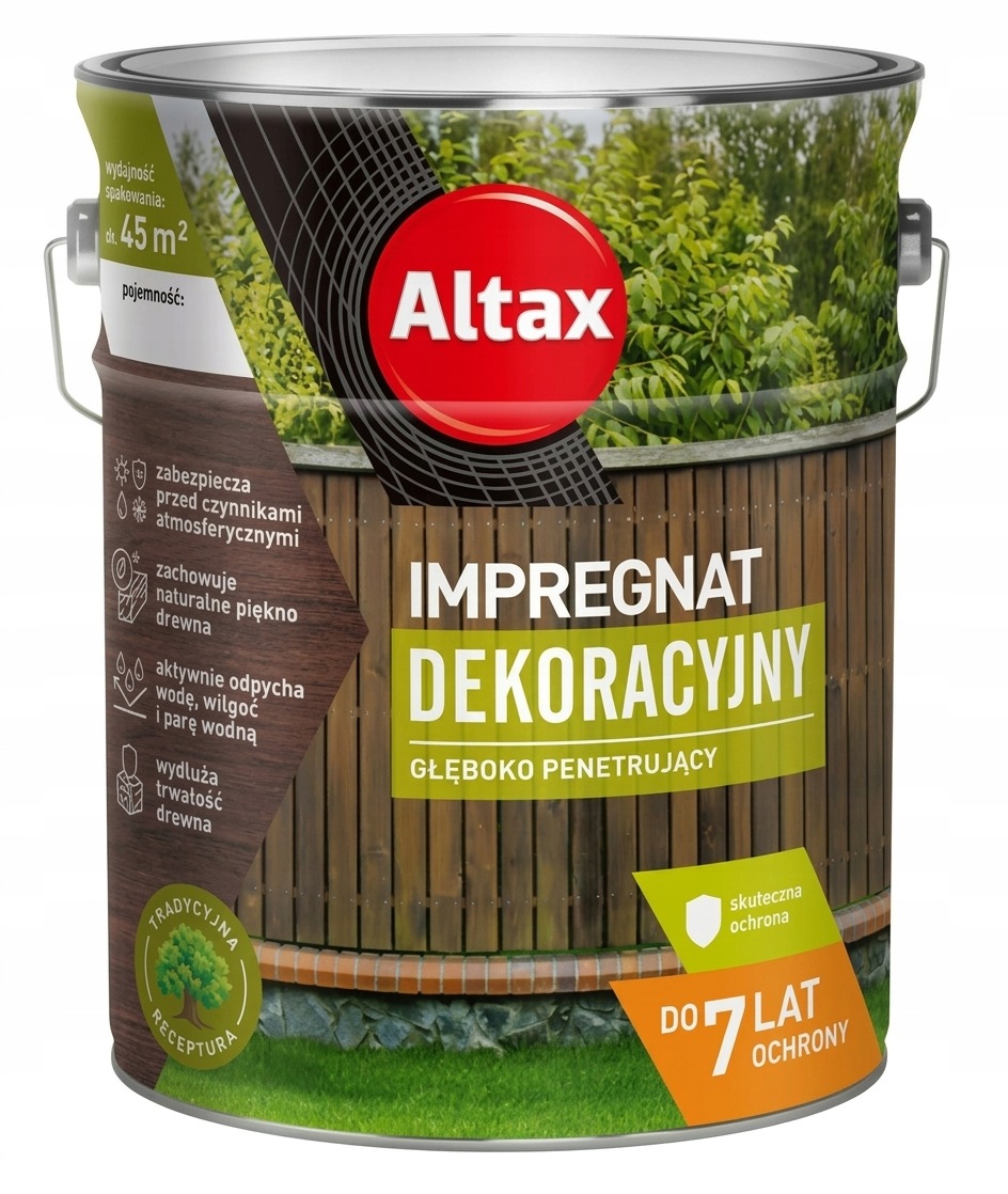 Altax Impregnat Dekoracyjny 4,5l Kasztan