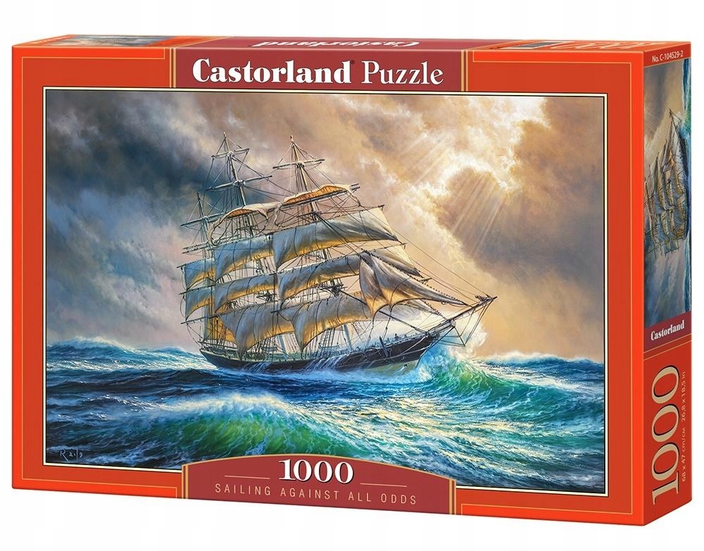 

Puzzle 1000 Żegluga Wbrew Wszystkiemu Castor