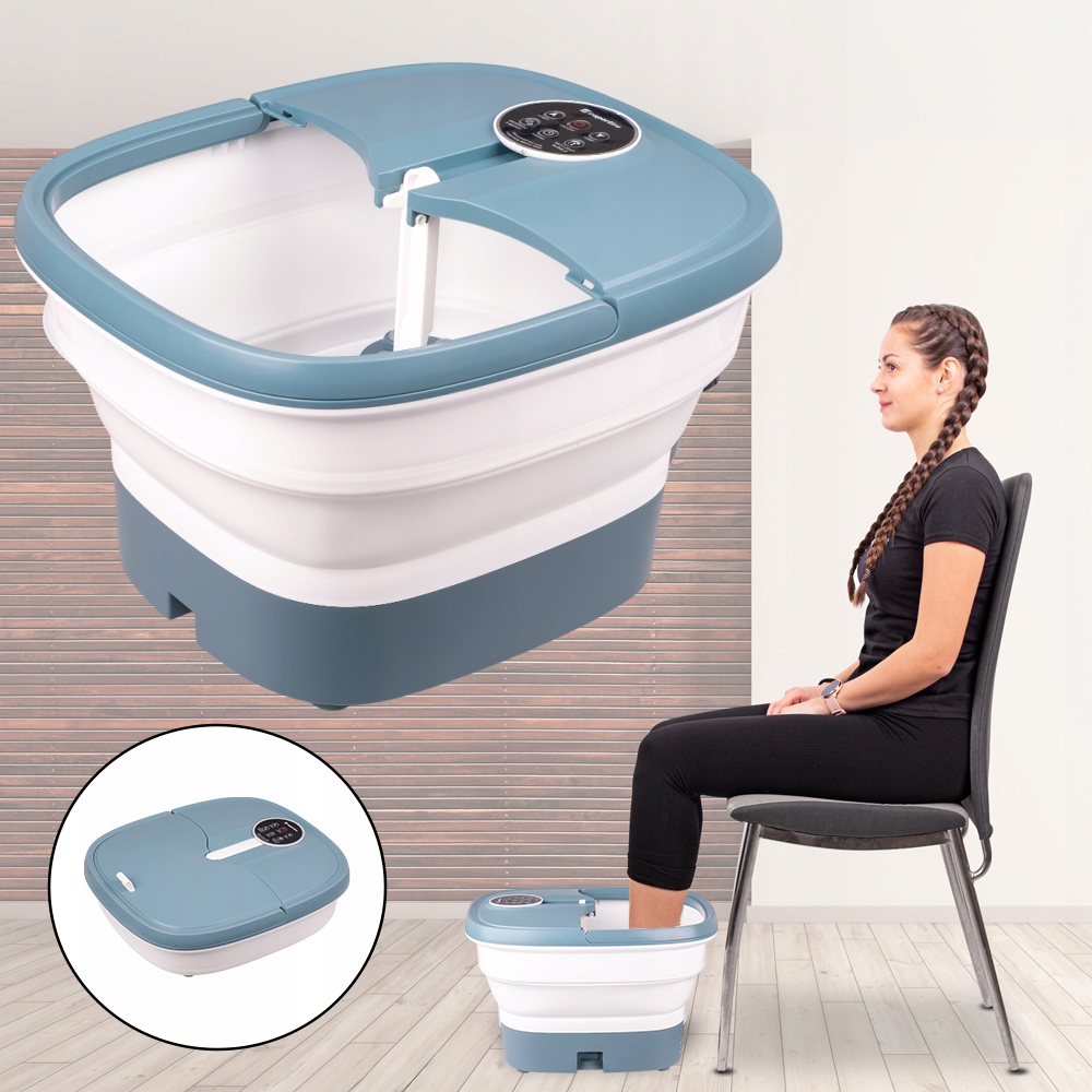 Wodny masażer do stóp Hydromasaż foot spa inSPORTline Klarispa 500W
